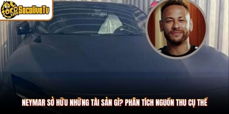 Neymar Sở Hữu Những Tài Sản Gì? Phân Tích Nguồn Thu Cụ Thể